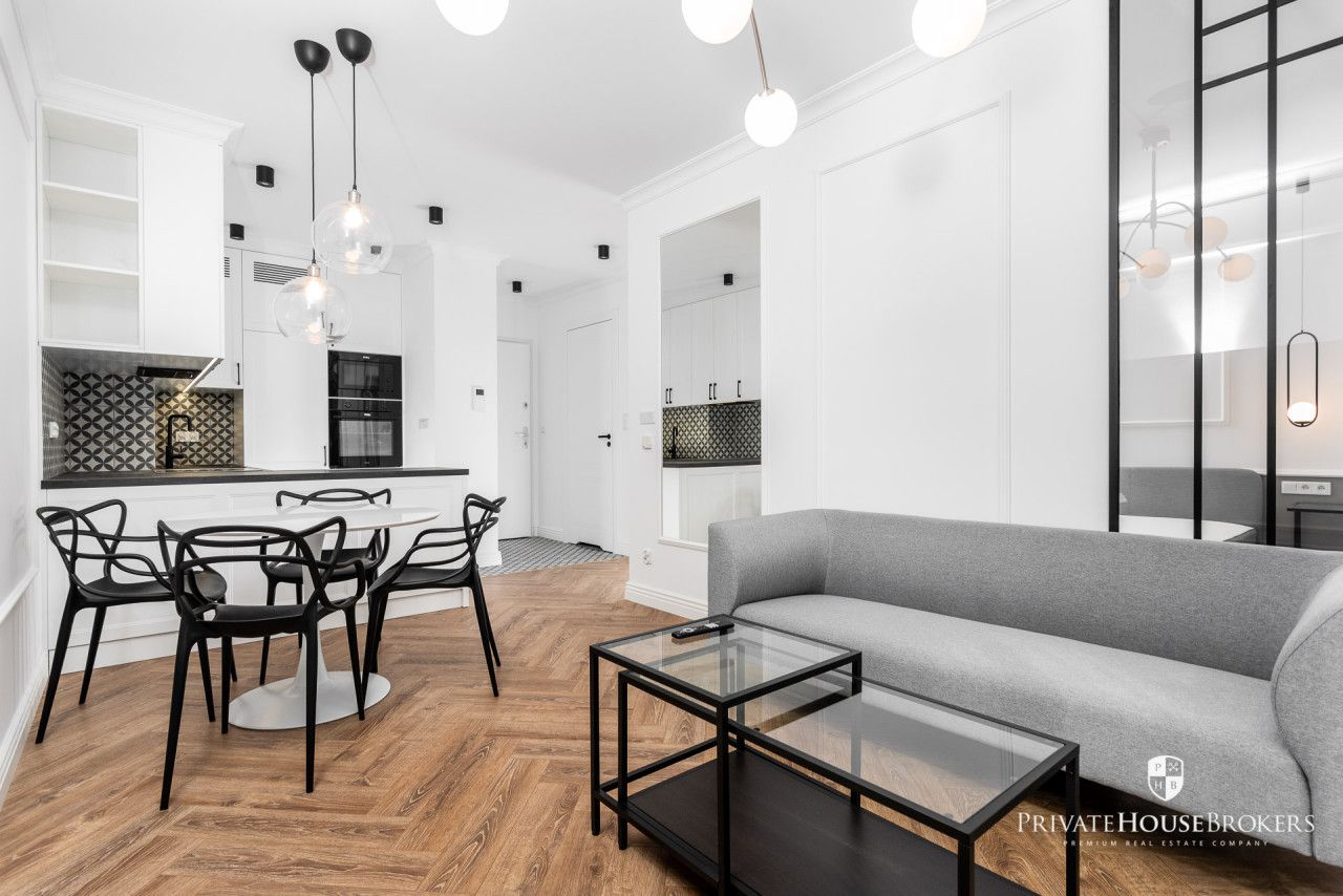 An intimate investment in the heart of Stary Podgórze, next to the Park, an apartment of 40 m2 in a high standard - Apartment - Rent - Kraków, Podgórze