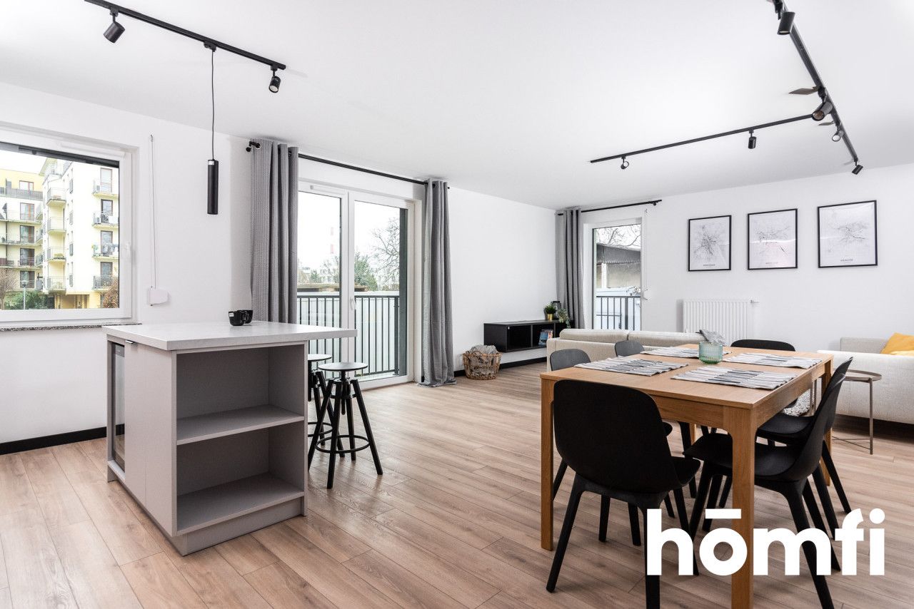 New 3-room apartment with a balcony, garage and storage room - Apartment - Rent - Wrocław, Krzyki