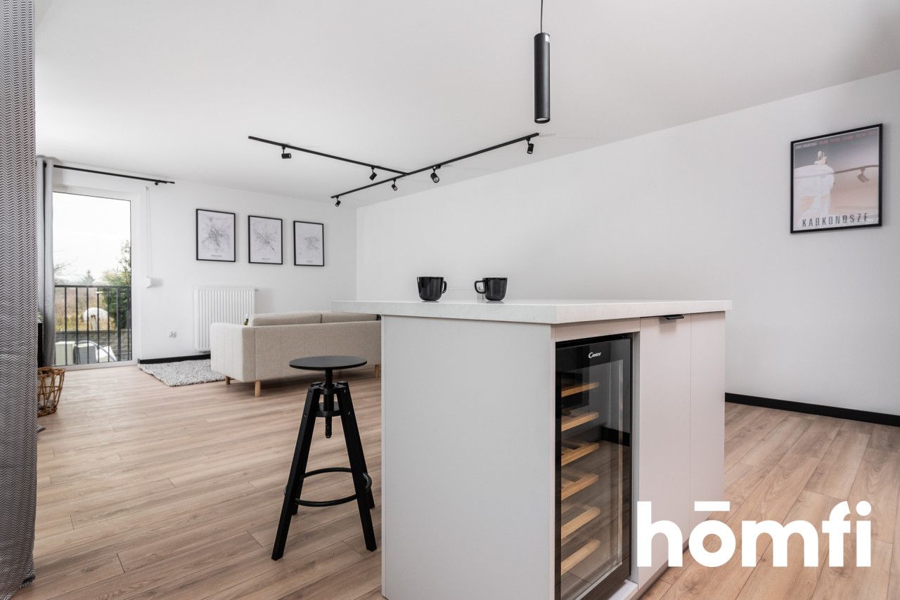 New 3-room apartment with a balcony, garage and storage room - Apartment - Rent - Wrocław, Krzyki