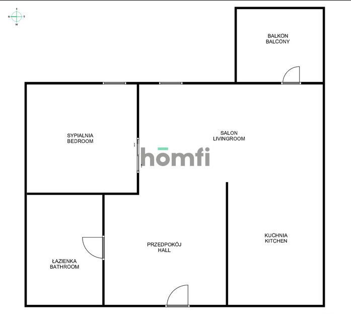 Comfortable apartment for sale, 50 m2, 2 rooms, Kraków, Zabłocie - Квартира - Продаж - Kraków, Zabłocie