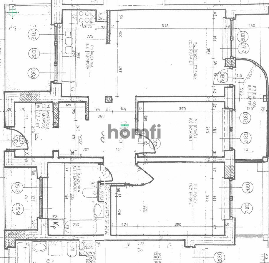 Przestronne mieszkanie 3 pokojowe z oddzielną kuchnią - Mieszkanie - Sprzedaż - Kraków, Nowa Huta / Mistrzejowice