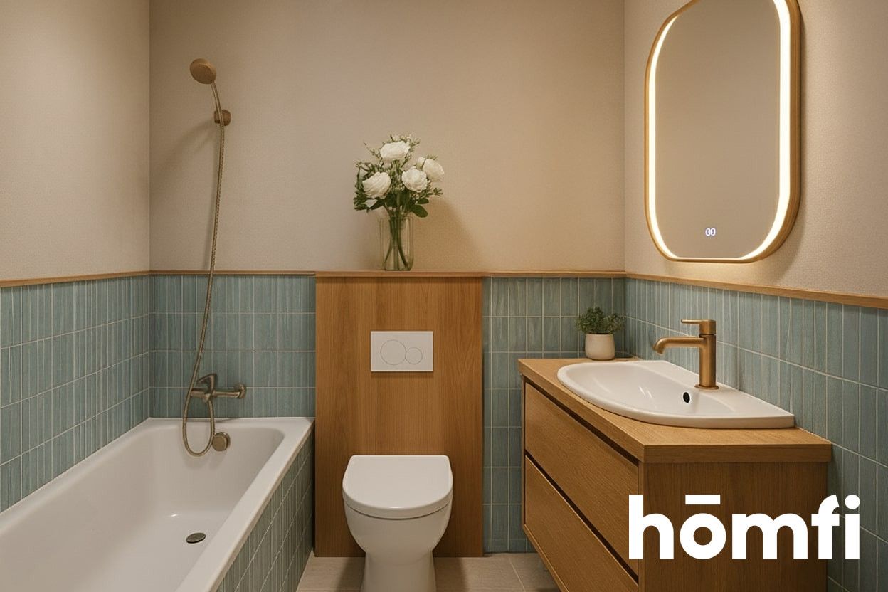 Rozkładowe dwa pokoje 5 minut od metra - Mieszkanie - Sprzedaż - Warszawa, Bielany