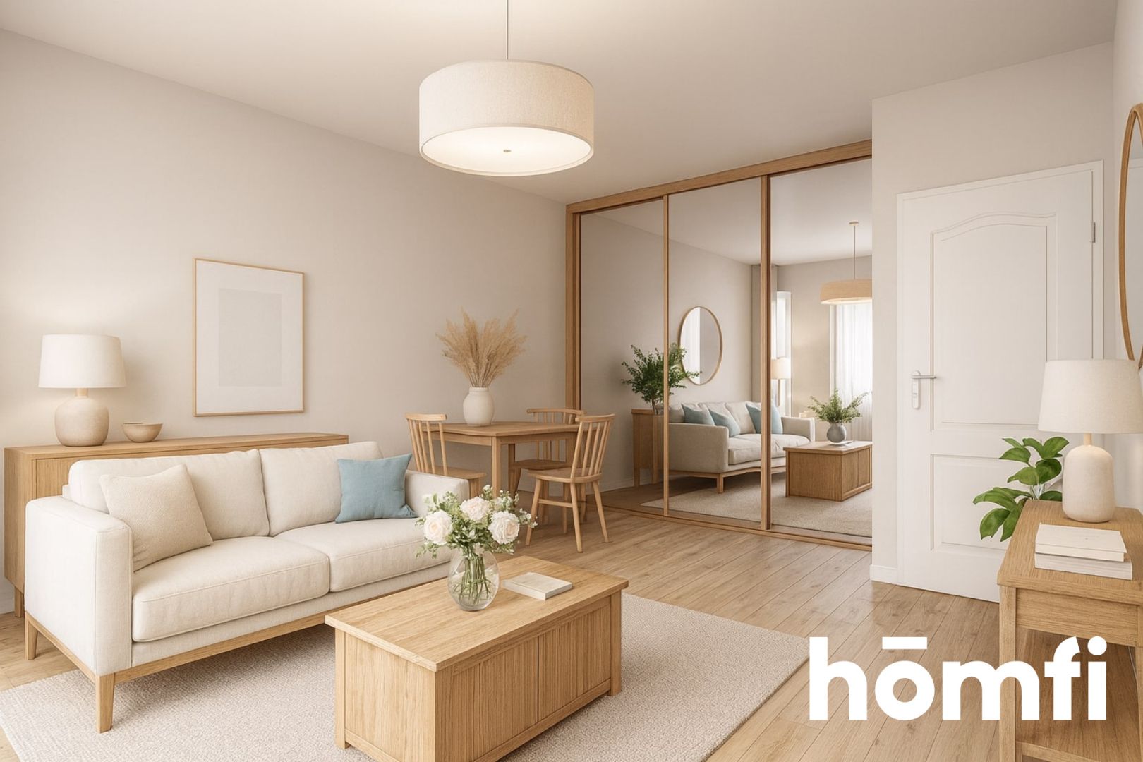 Rozkładowe dwa pokoje 5 minut od metra - Mieszkanie - Sprzedaż - Warszawa, Bielany