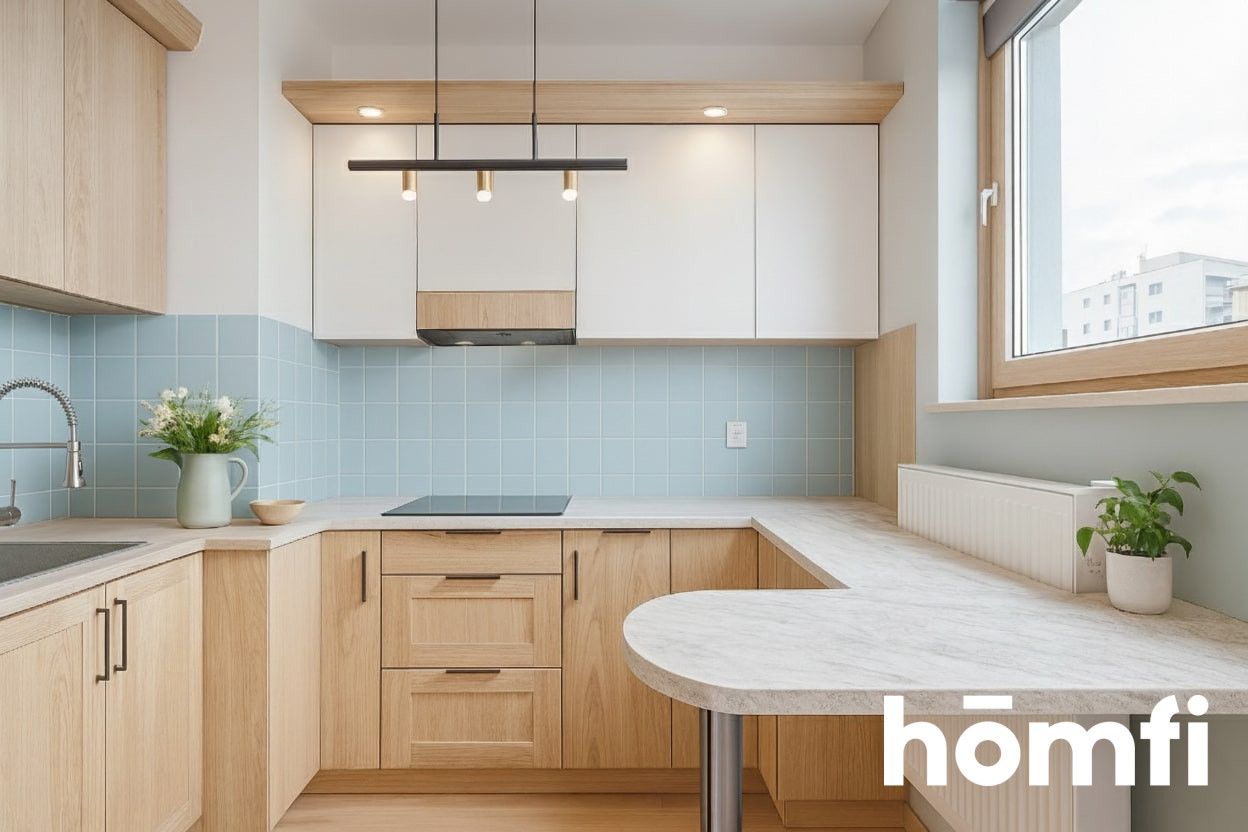 Rozkładowe dwa pokoje 5 minut od metra - Mieszkanie - Sprzedaż - Warszawa, Bielany