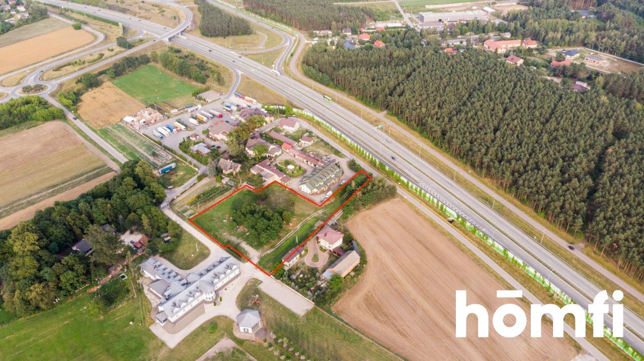 Grunt inwestycyjny przy trasie S8 MOP Zawada - Działka - Sprzedaż - Tomaszowski, Tomaszów Mazowiecki / Kolonia Zawada