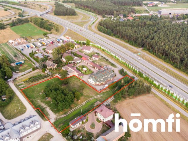 Investment land along the S8 route l MOP Zawada - Plot - Sale - Tomaszowski, Tomaszów Mazowiecki / Kolonia Zawada