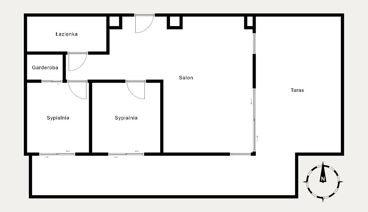 GOTOWE 3-POKOJOWE, SŁONECZNE MIESZKANIE - Mieszkanie - Sprzedaż - Gliwice, Trynek