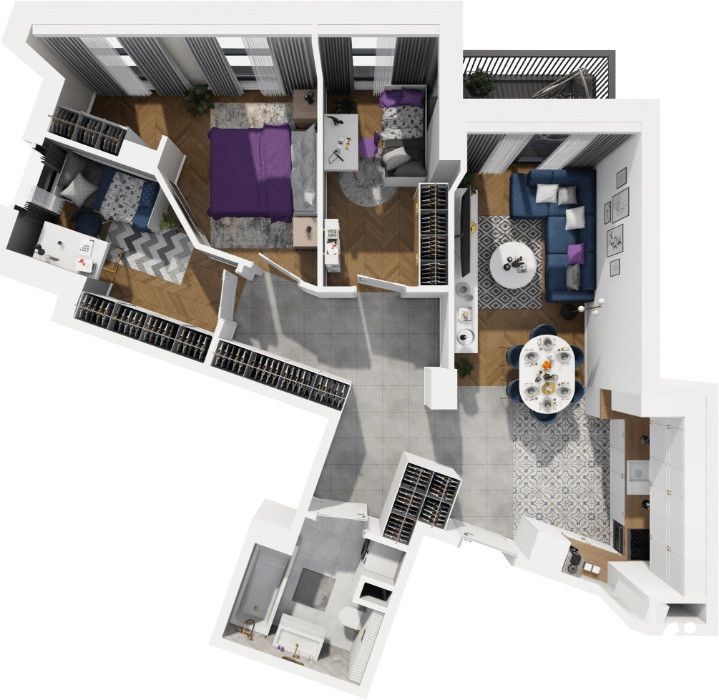 Nowoczesne mieszkanie 66,9 m² – Gdańsk - Mieszkanie - Sprzedaż - Gdańsk, Siedlce