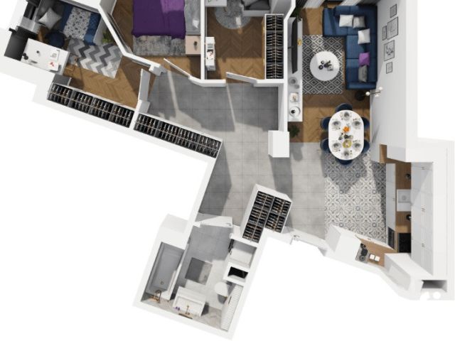 Modern 66.90 m² apartment for sale - Apartment - Sale - Gdańsk, Siedlce
