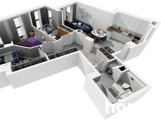Modern 66.90 m² apartment for sale - Apartment - Sale - Gdańsk, Siedlce