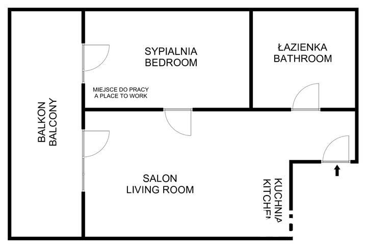 AIR-CONDITIONED 2 ROOMS 40M2 ┃ UL. KLIMECKIEGO 8A ┃ZABŁOCIE┃ BALCONY ┃ PARKING ┃ STORAGE ROOM ┃ CLOSE TO THE CENTER - Apartment - Rent - Kraków, Zabłocie