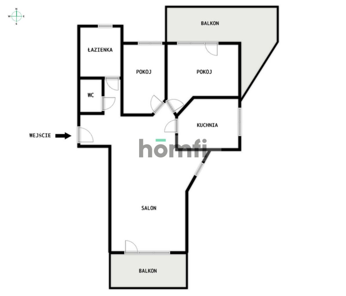 Komfortowe 3-pokojowe mieszkanie z osobną kuchnią 2 balkonami i garażem| ul. Sympatyczna - Mieszkanie - Sprzedaż - Rzeszów, Drabinianka
