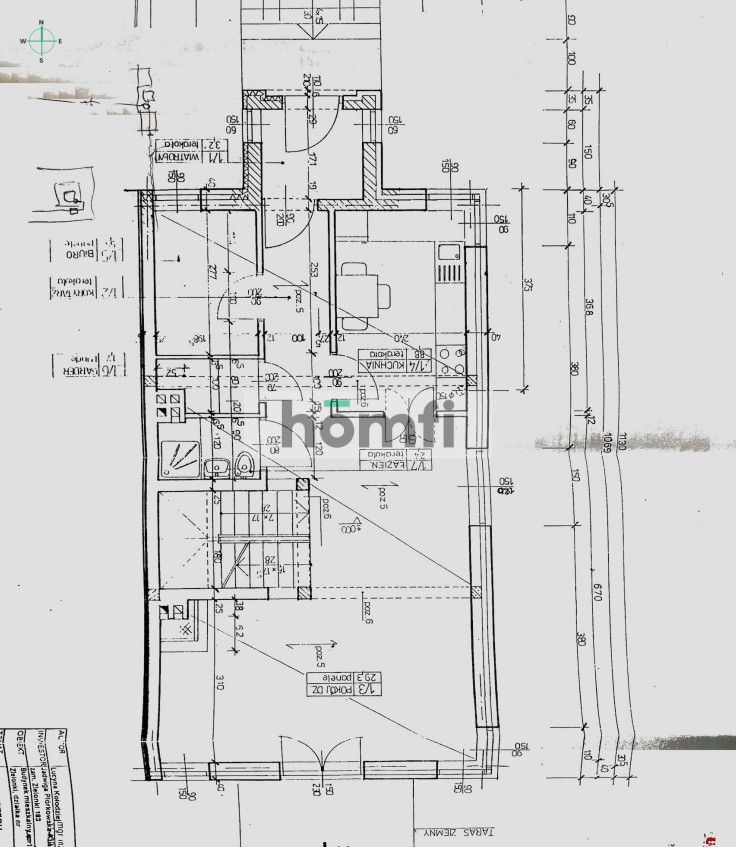 Semi-detached house in Zielonki with three bedrooms, a basement and a garage with an additional apartment - House - Sale - Krakowski, Zielonki