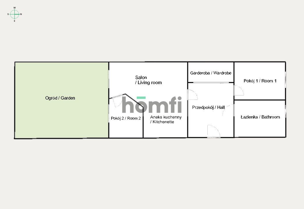 3 rooms with a garden | near the Niepołomice Forest - Apartment - Sale - Wielicki, Niepołomice