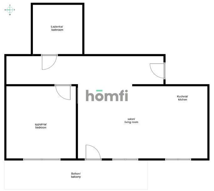 SPACIOUS APARTMENT ON BALZAKA STREET | OPOROW - Apartment - Rent - Wrocław, Fabryczna