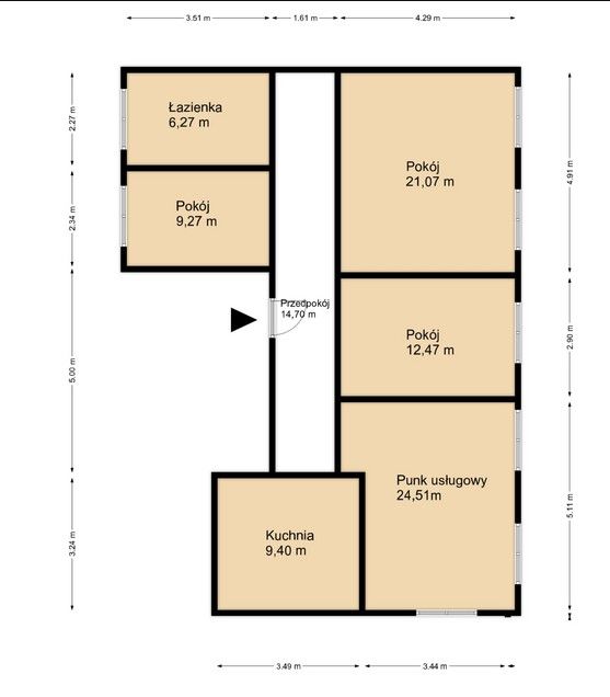 Gliwice | dowolna aranżacja | mieszkanie z potencjałem usługowym | - Mieszkanie - Sprzedaż - Gliwice, Śródmieście