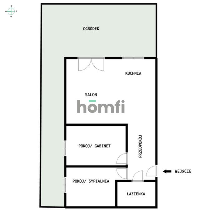 Cozy 3-room apartment with a garden and a parking space - Apartment - Sale - Rzeszów, Zalesie