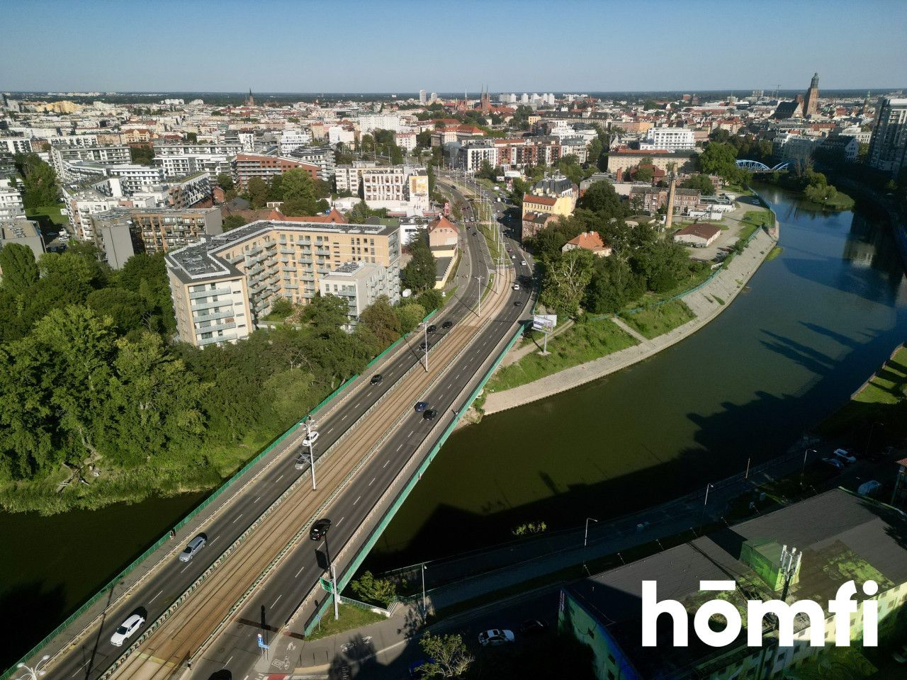 Kępa - funkcjonalne mieszkanie z widokiem - Mieszkanie - Sprzedaż - Wrocław, Kępa Mieszczańska