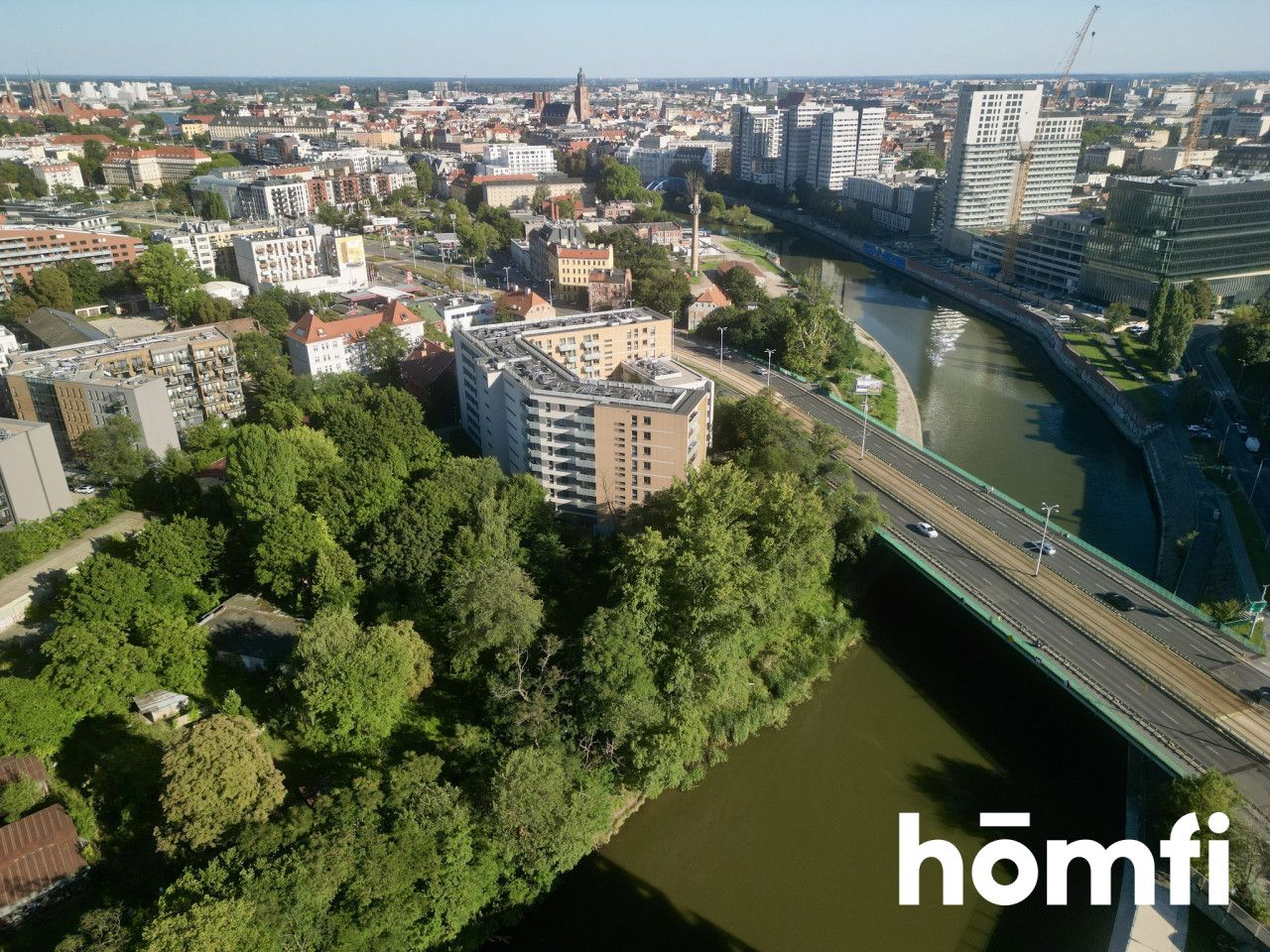 Kępa - funkcjonalne mieszkanie z widokiem - Mieszkanie - Sprzedaż - Wrocław, Kępa Mieszczańska