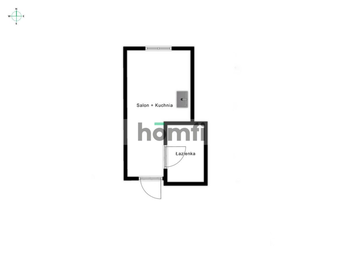 Studio Apartment in Luboń – Fast Commute to Poznań - Квартира - Продаж - Poznański, Luboń