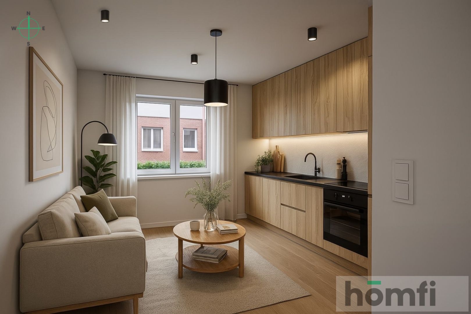 Studio Apartment in Luboń – Fast Commute to Poznań - Квартира - Продаж - Poznański, Luboń