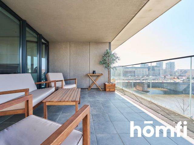 3-room apartment with a terrace overlooking the Oder river 4999 PLN - Квартира - Оренда - Wrocław, Śródmieście