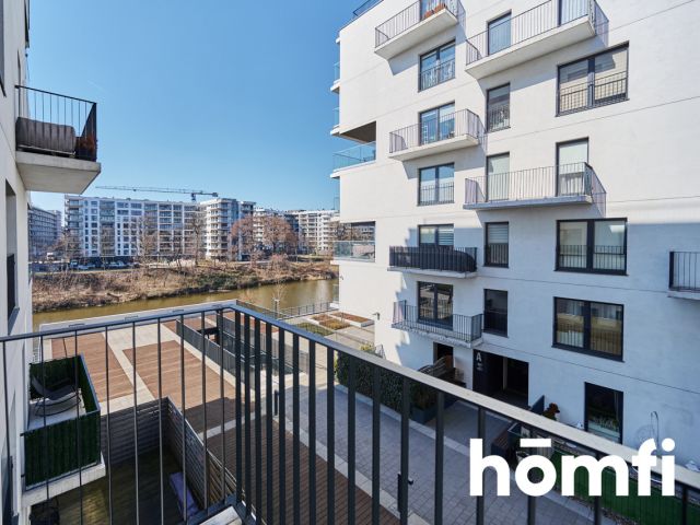3-room apartment with a terrace overlooking the Oder river 4999 PLN - Квартира - Оренда - Wrocław, Śródmieście