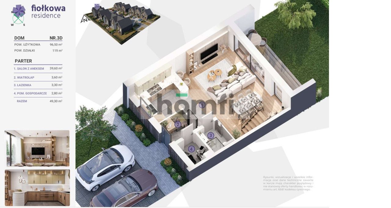 Gotowe domy z 2 miejscami postojowymi w cenie - Dom - Sprzedaż - Krakowski, Michałowice