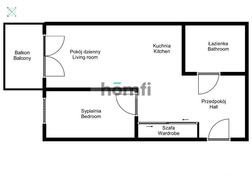 2 pokojowe mieszkanie ul. Żegiestowska + parking - Mieszkanie - Wynajem - Wrocław, Krzyki