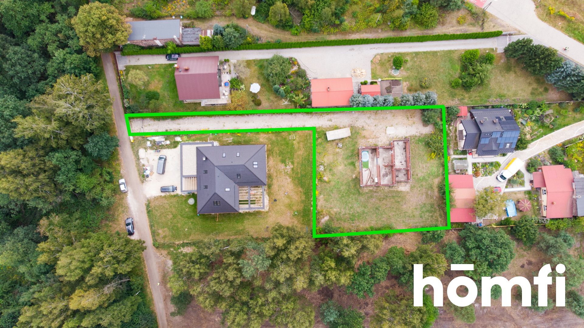 Dąbrowa Górnicza, plot near forests and lakes - Plot - Sale - Dąbrowa Górnicza, Piekło