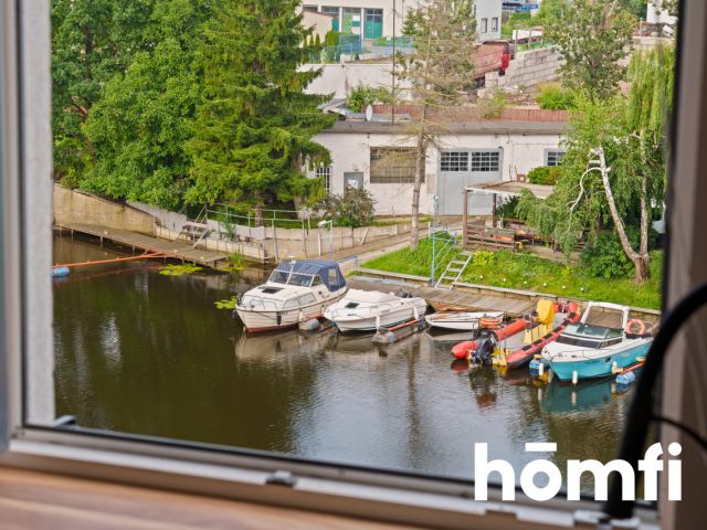 Cozy 2-room apartment with river view - Portovo - Квартира - Оренда - Gdańsk, Śródmieście