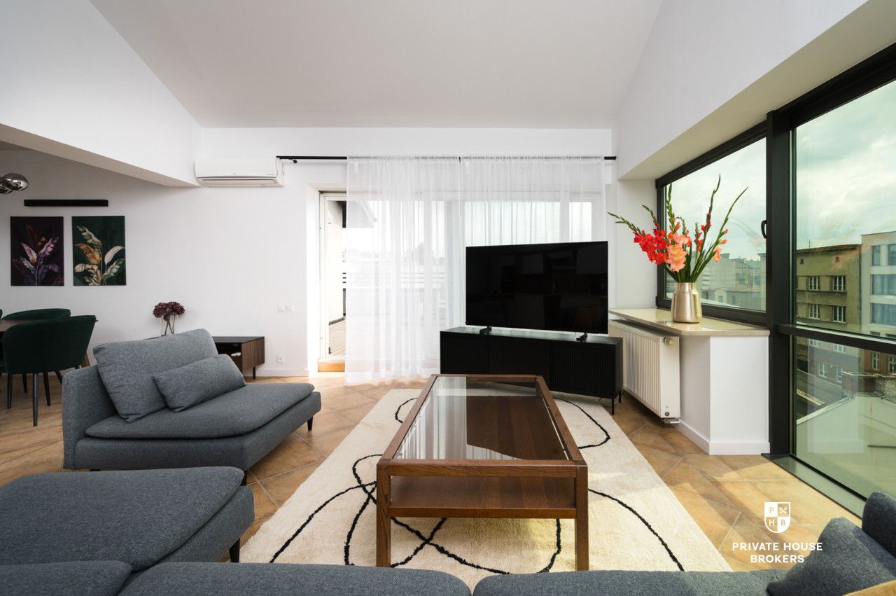 Wyjątkowy 164m2 penthouse do wynajęcia - Salwator - Tadeusza Kościuszki - Mieszkanie - Wynajem - Kraków, Krowodrza / Salwator