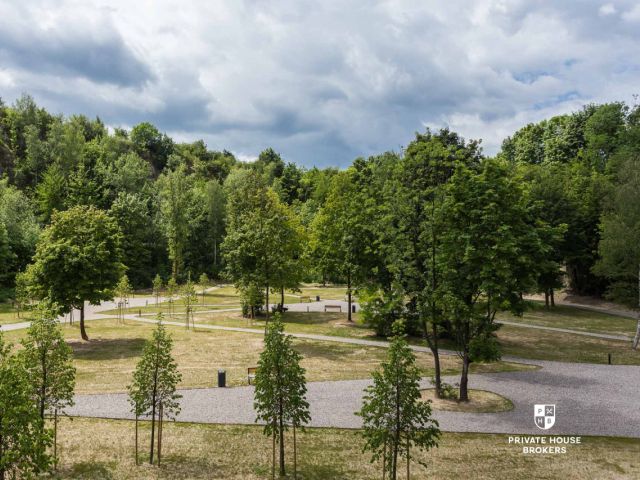 Unique one-bedroom apartment with a garden in an investment with a private park for residents - Wielicka Garden - Apartment - Sale - Kraków, Podgórze / Podgórze