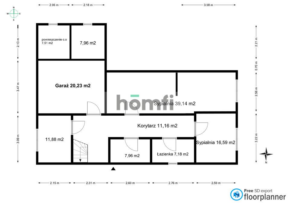 House with an office and a hall on a large plot - House - Sale - Poznański, Tarnowo Podgórne / Baranowo