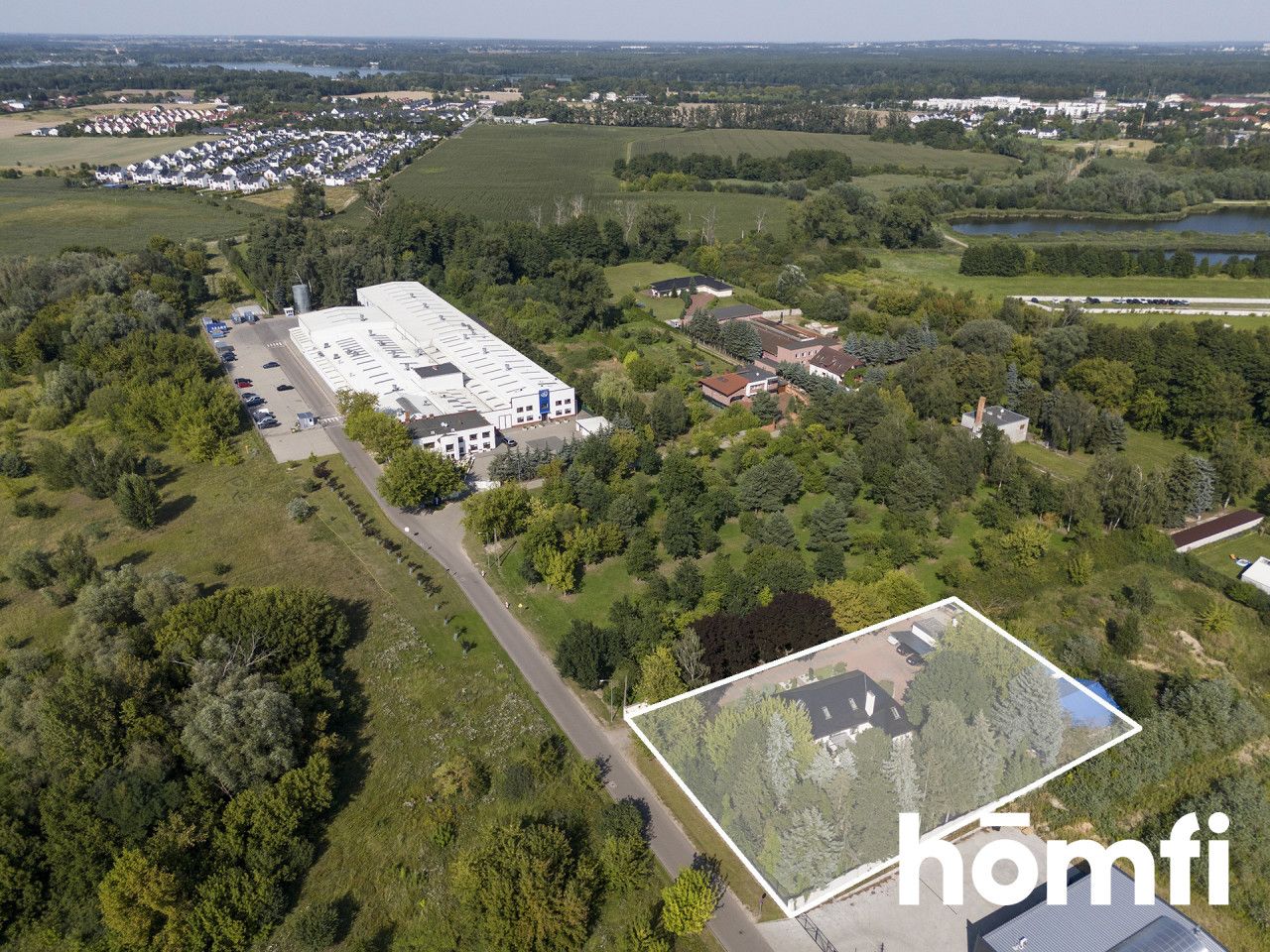 Single-family house with an office and warehouse building - House - Sale - Poznański, Tarnowo Podgórne / Baranowo