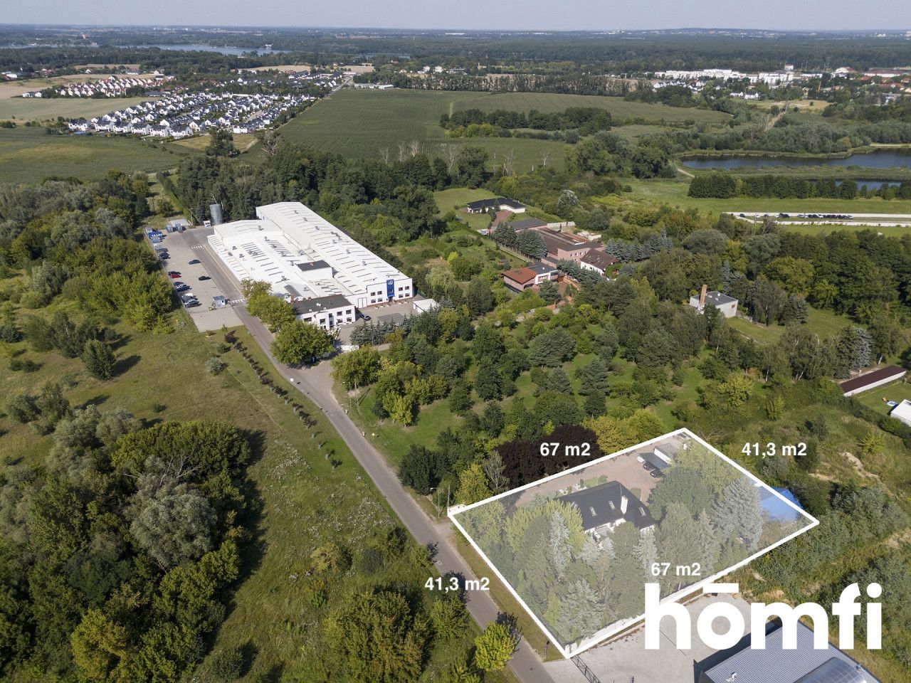 Single-family house with an office and warehouse building - House - Sale - Poznański, Tarnowo Podgórne / Baranowo