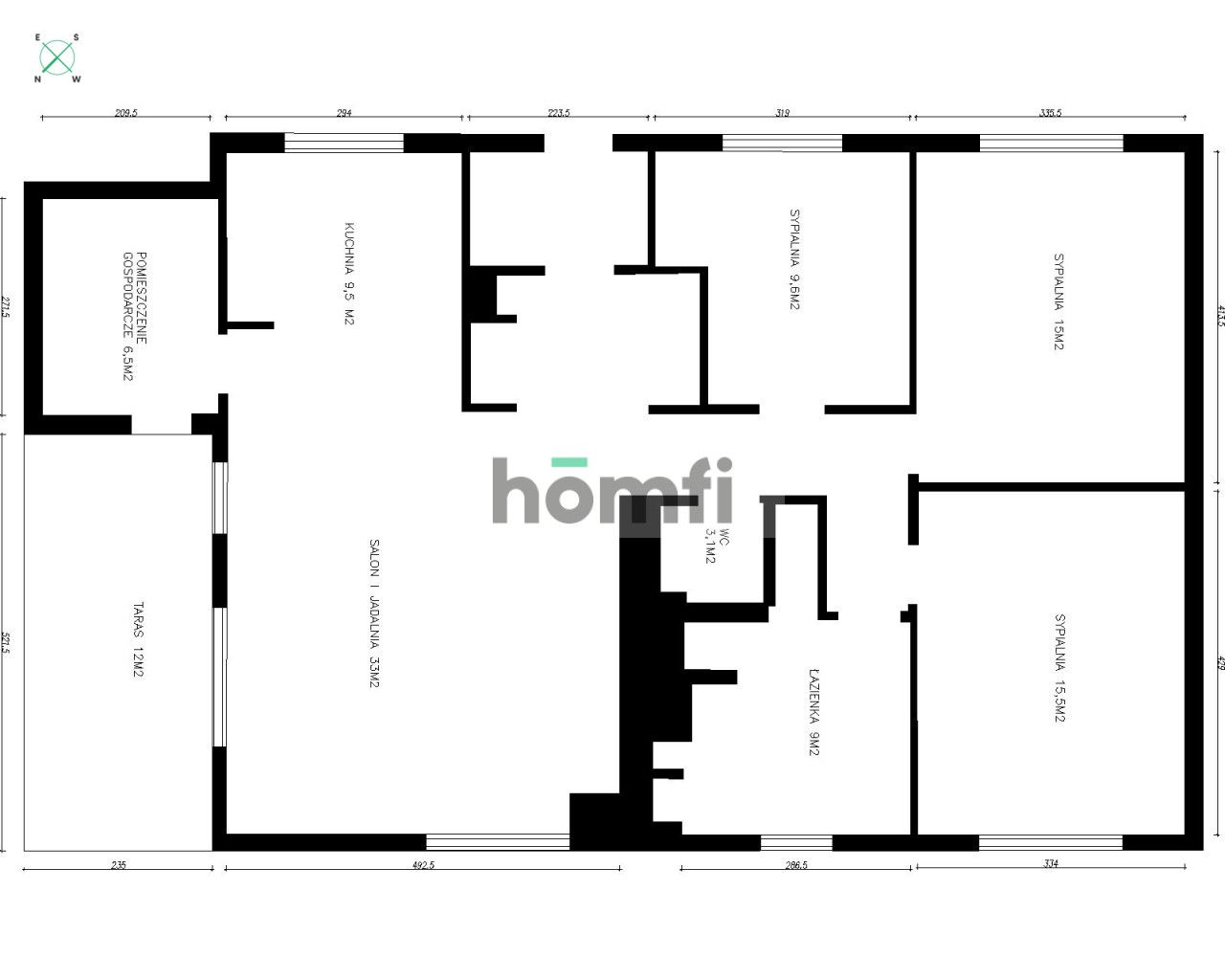Podkrakowski azyl - parterowy dom w Zawadzie - Dom - Sprzedaż - Myślenicki, Myślenice / Zawada