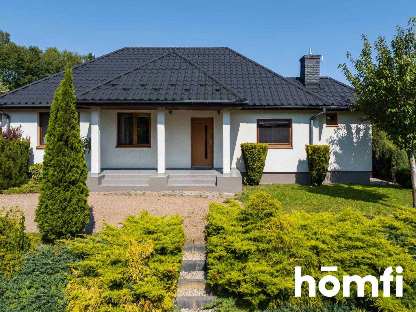 Podkrakowski azyl - parterowy dom w Zawadzie - Dom - Sprzedaż - Myślenicki, Myślenice / Zawada