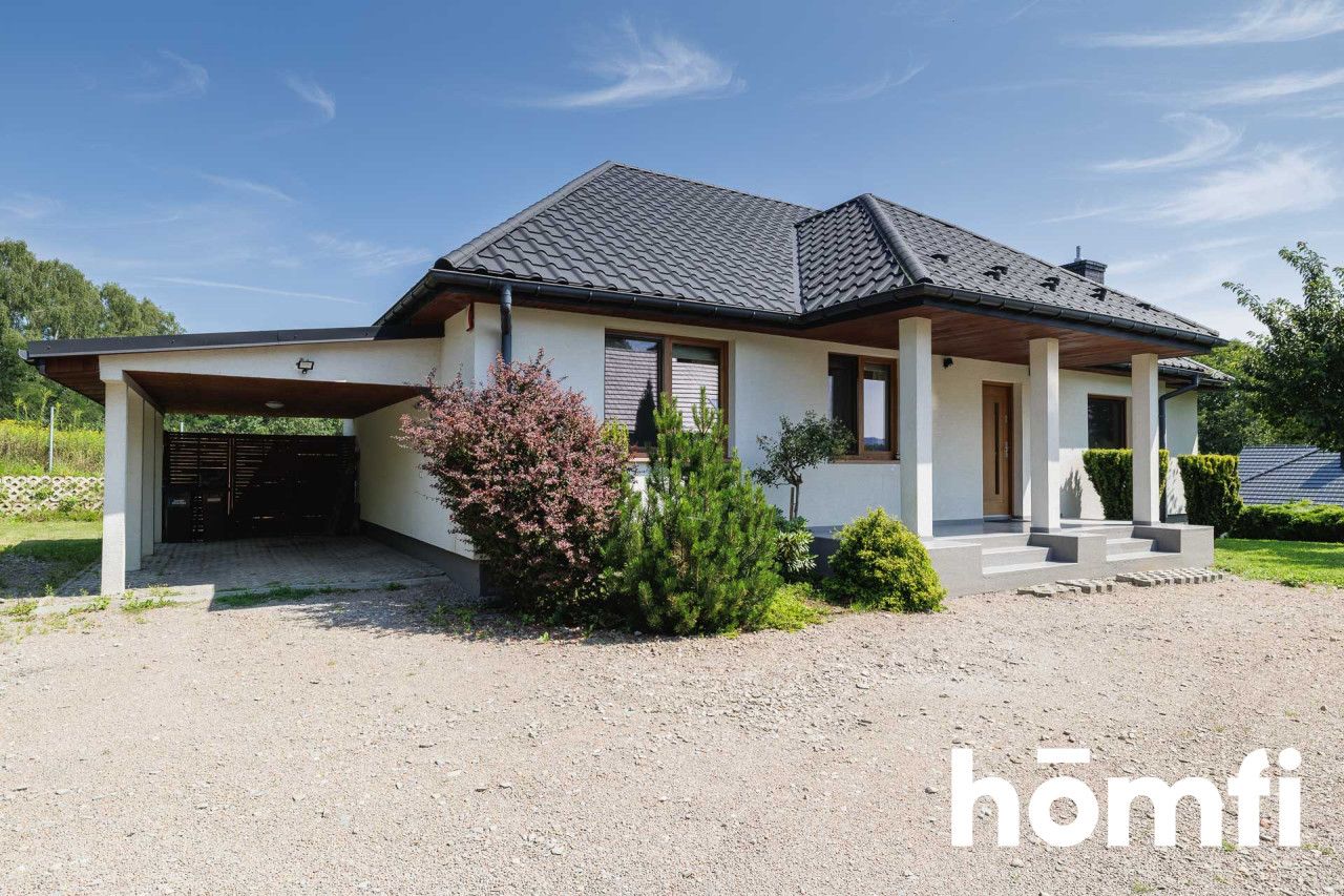 Podkrakowski azyl - parterowy dom w Zawadzie - Dom - Sprzedaż - Myślenicki, Myślenice / Zawada