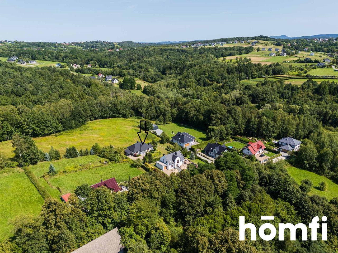 Podkrakowski azyl - parterowy dom w Zawadzie - Dom - Sprzedaż - Myślenicki, Myślenice / Zawada