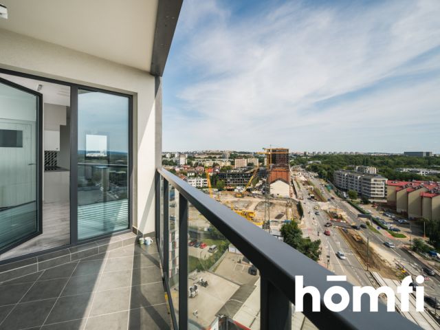 KAWALERKA Z WIDOKIEM NA PANORAMĘ KRAKOWA ┃ UL. MOGILSKA 120B ┃CENTRUM┃ BALKON ┃ PARKING - Mieszkanie - Wynajem - Kraków, Śródmieście