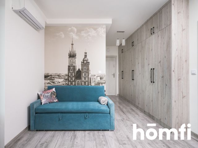 KAWALERKA Z WIDOKIEM NA PANORAMĘ KRAKOWA ┃ UL. MOGILSKA 120B ┃CENTRUM┃ BALKON ┃ PARKING - Mieszkanie - Wynajem - Kraków, Śródmieście