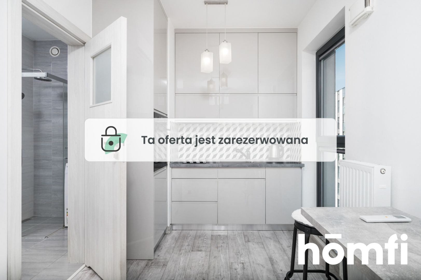 AIR CONDITIONED STUDIO APARTMENT WITH A VIEW ON THE KRAKOW SKYLINE ┃ UL. MOGILSKA 120B ┃ CITY CENTER ┃ PARKING - Apartment - Rent - Kraków, Śródmieście