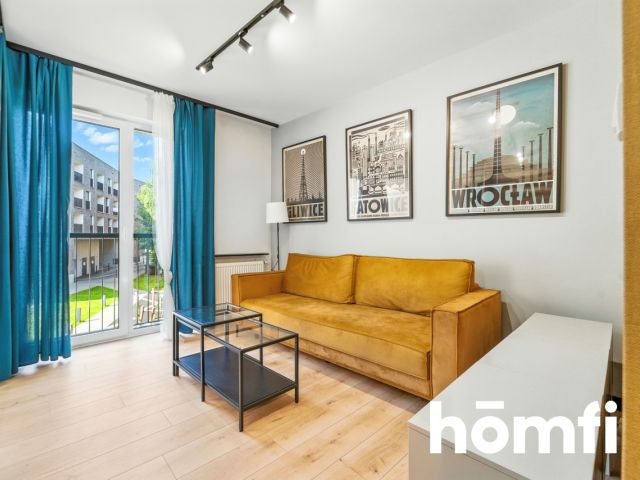 2 rooms, 2 parking spaces and balcony - Apartment - Rent - Katowice, Śródmieście
