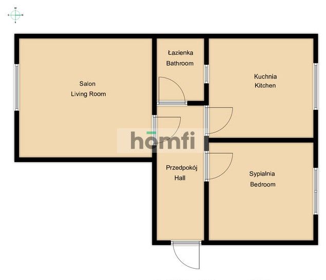 MIESZKANIE 55M2 W ŚWIETNEJ LOKALIZACJI DO REMONTU - Mieszkanie - Sprzedaż - Radom, Planty