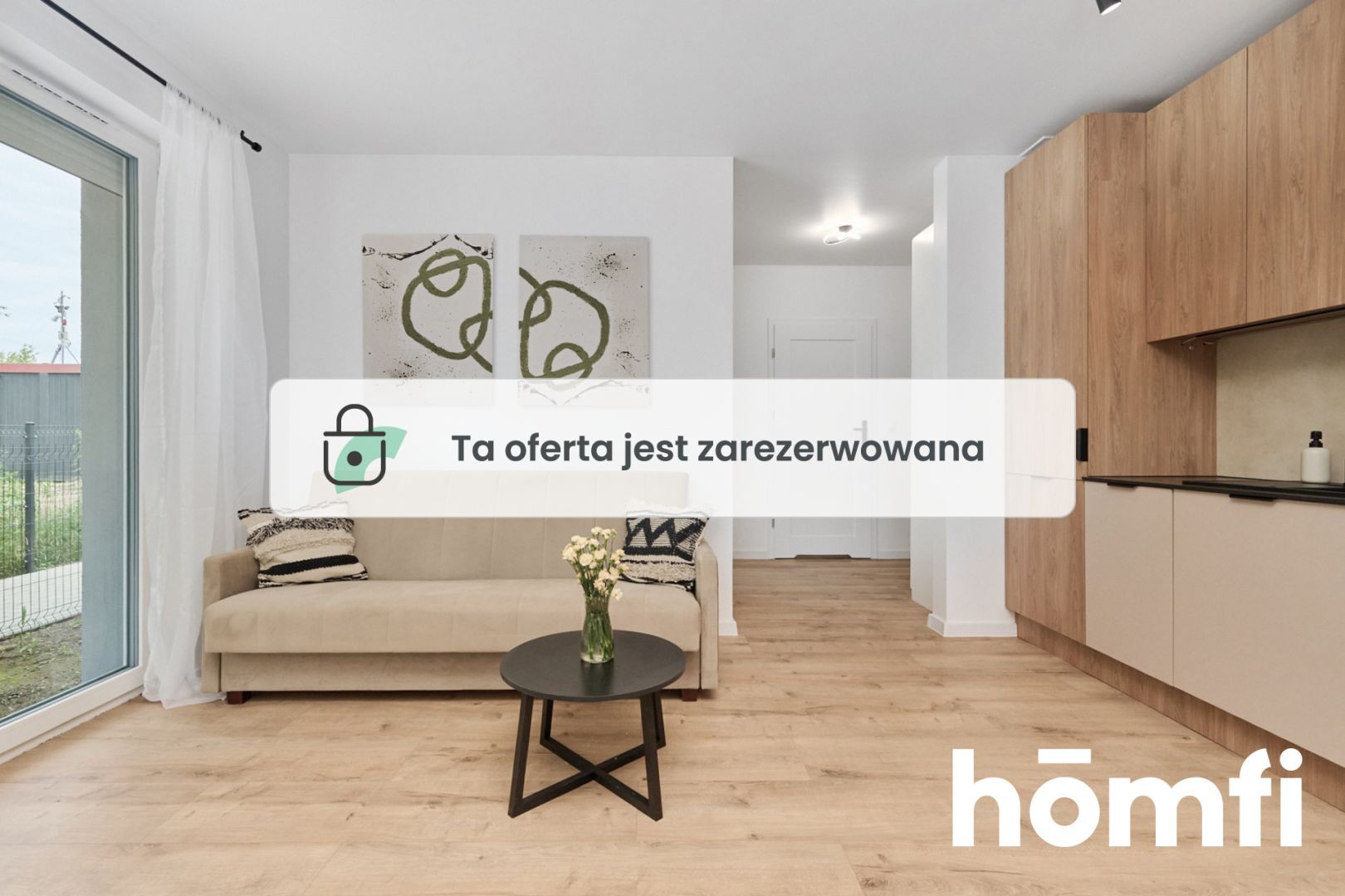 Zielona, Siechnice / 2 pokoje z ogródkiem i parkingiem - Квартира - Оренда - Wrocławski, Siechnice