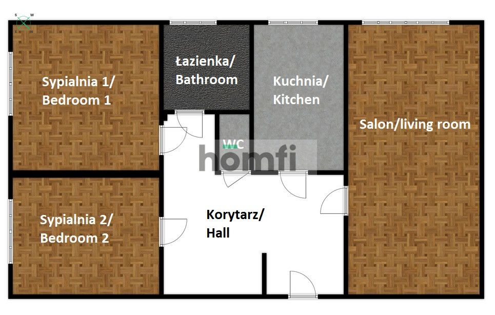 Bright 3-room - immediately - Ochota (next to the park) - Apartment - Rent - Warszawa, Ochota