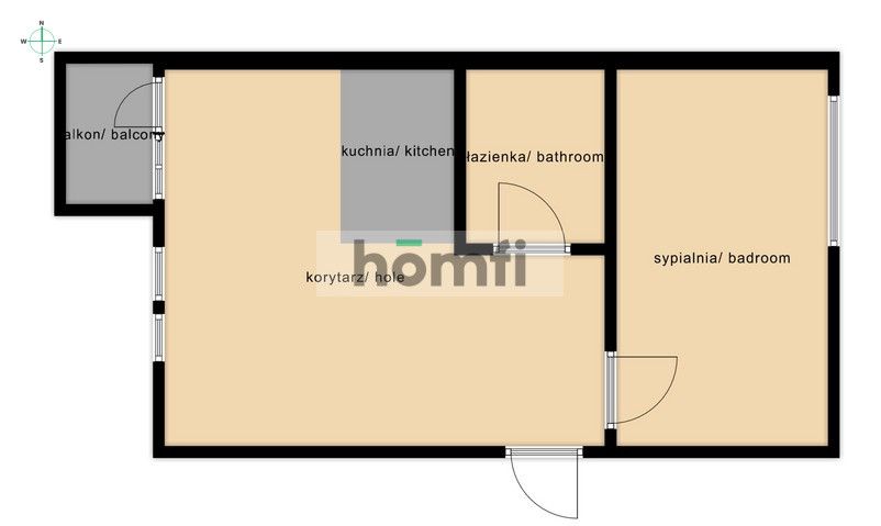 RZOKŁADOWE 2-POKOJOWE MIESZKANIE SIOSTRZANA - Mieszkanie - Wynajem - Wrocław, Krzyki