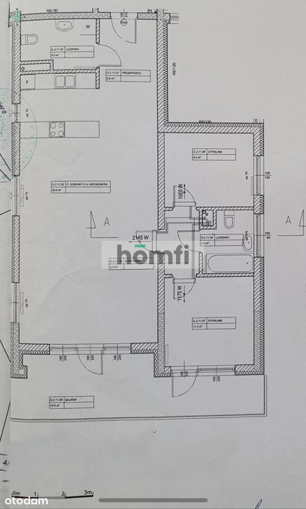 RZOKŁADOWE 3-POKOJOWE MIESZKANIE AL. GEN. J. HALLERA - Mieszkanie - Wynajem - Wrocław, Fabryczna / Grabiszyn-Grabiszynek