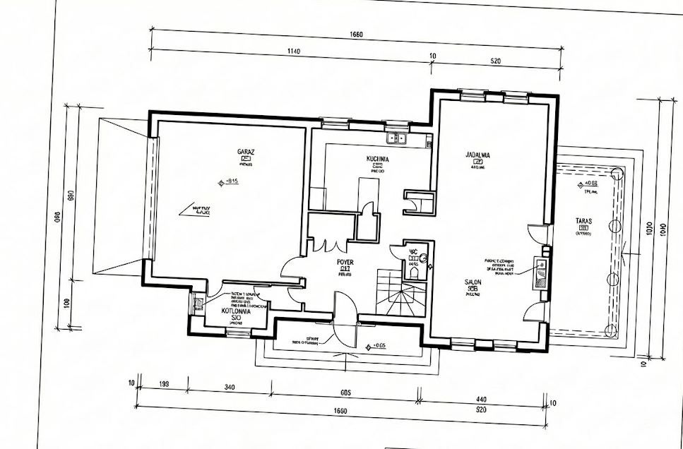 Przestronny dom z garażem i ogrodem - Dom - Sprzedaż - Krakowski, Mogilany / Libertów